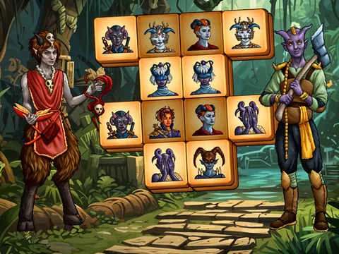 Play Demonic Mahjong - Free Online Puzzle