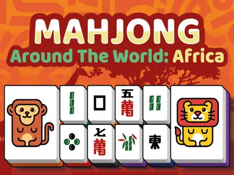 Play Mahjong Around The World Africa - Free Online Puzzle